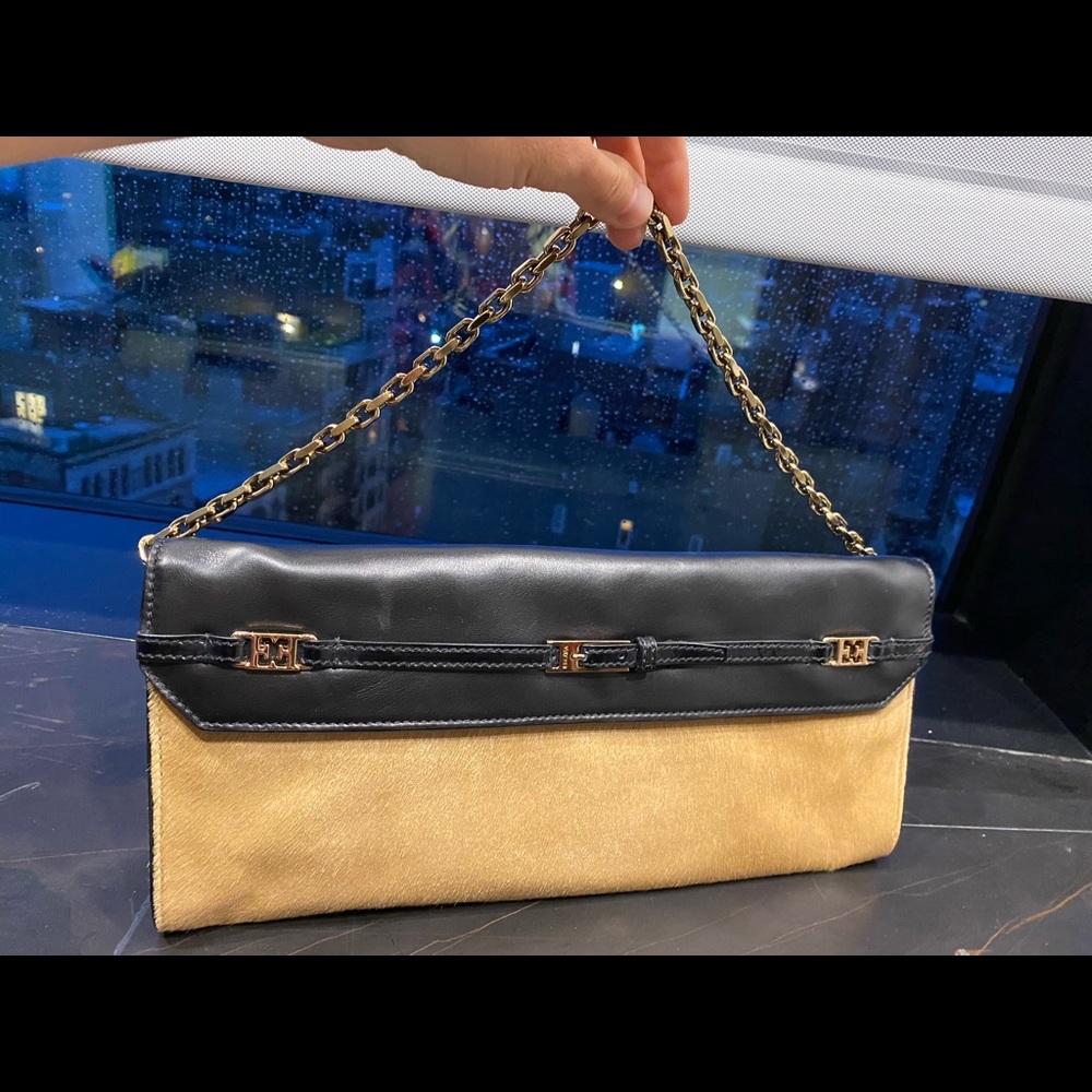 Escada leather purse